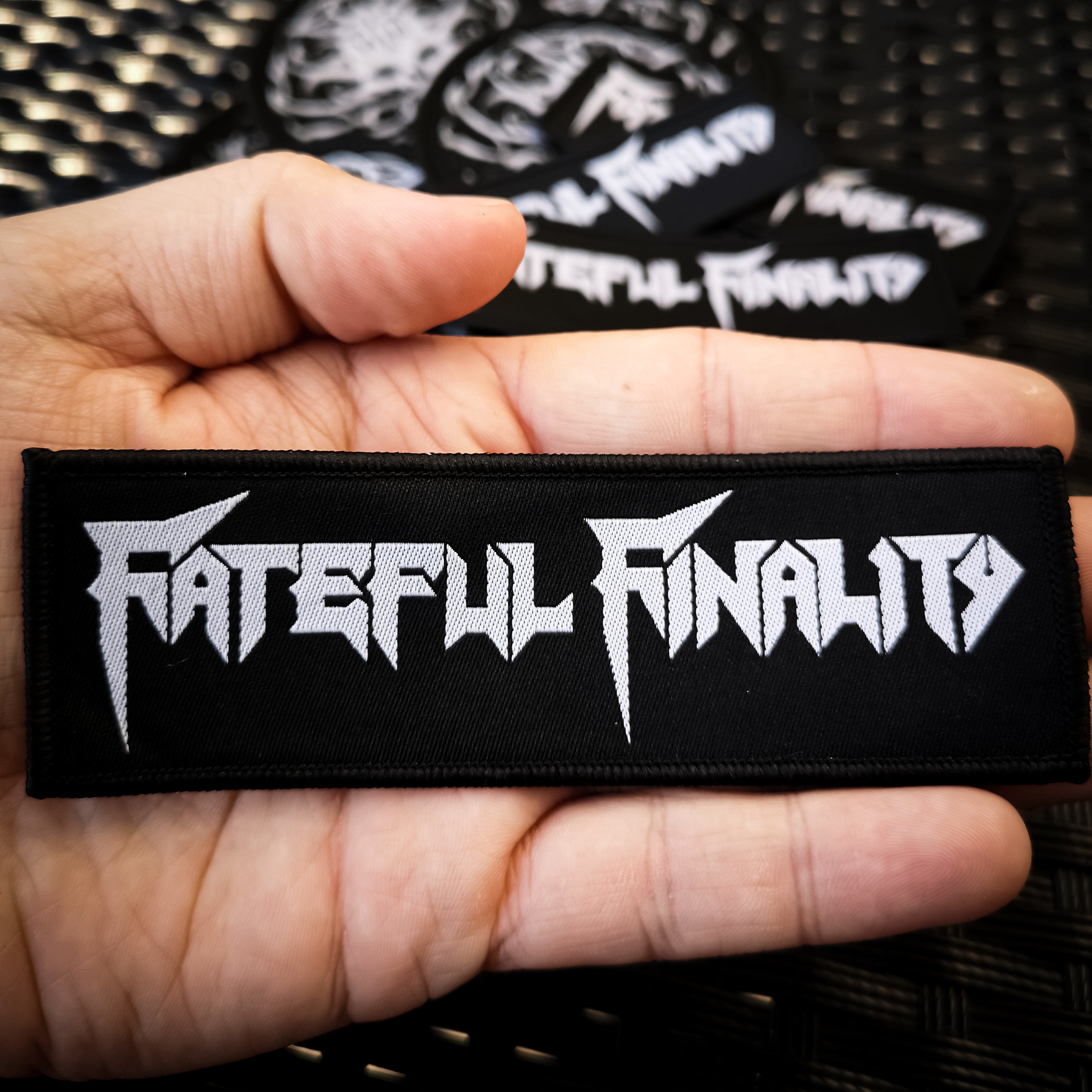 Patch - Schriftzug (rechteck) - Fateful Finality